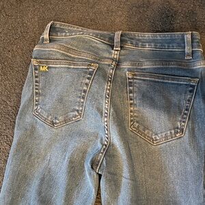 Michael Kors Women's Classic Blue Straight Leg Jeans